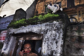 Flash Street Photography Old Dhaka