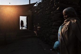 Flash Street Photography Varanasi